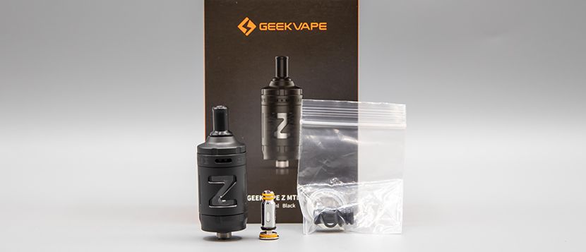 Clearomiseur Z MTL Geek Vape – Contenu de la boîte