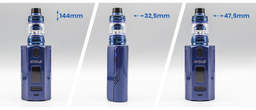 Le Kit Evdilo : un vaisseau de métal compact à haute ergonomie Le Kit Evdilo : un vaisseau de métal compact à haute ergonomie