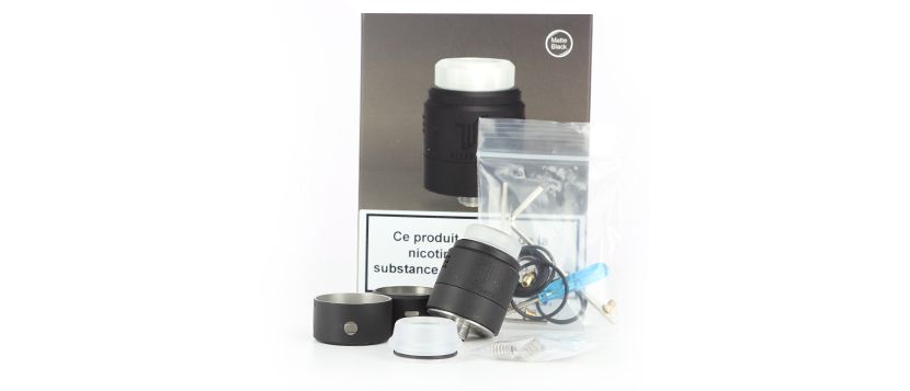 Composition du pack du dripper Widowmaker RDA