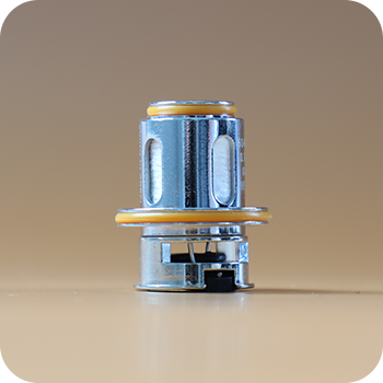 Exemple d'une grosse résistance adaptée aux e-liquides High-VG épais.